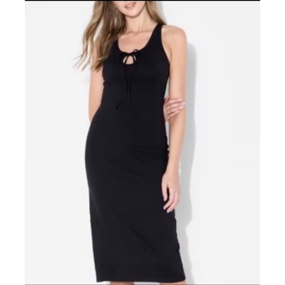 Women's Size Xl ButterBliss Keyhole Racer Back‎ Midi Bodycon Dress  Wild Fable